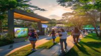 AI Image: grand wisata bekasi illustration
