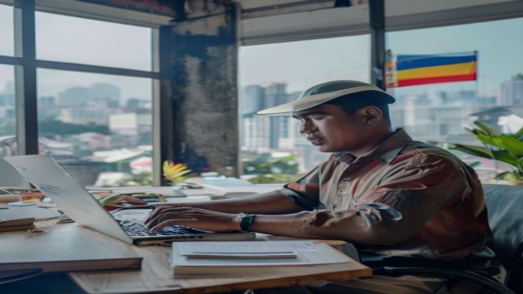 Tampilan antarmuka LPSE Kabupaten Bekasi menampilkan daftar paket pengadaan dan logo resmi daerah