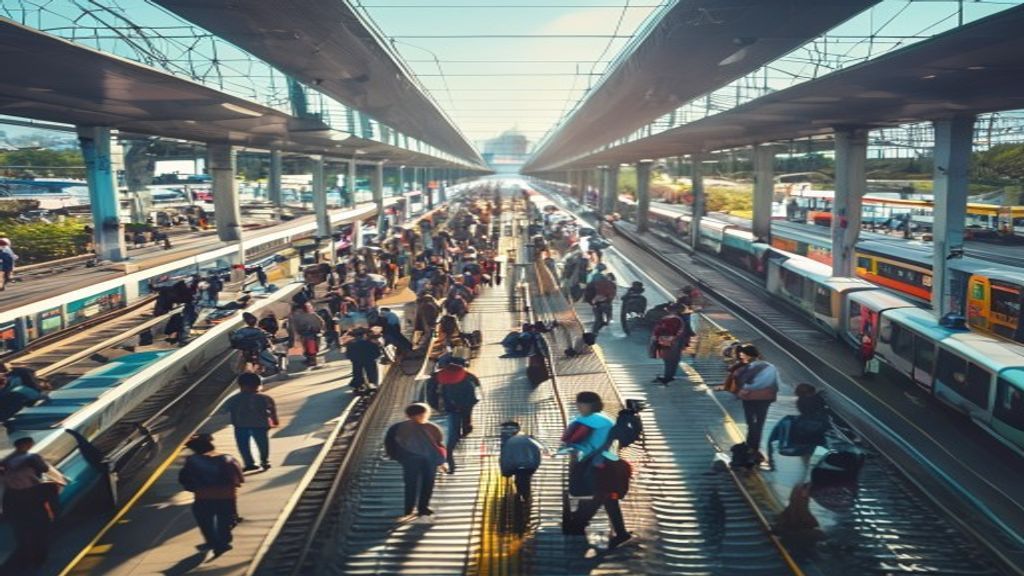 Mengenal Peran Strategis Stasiun Bekasi dalam Mobilitas Jabodetabek 2 Stasiun Bekasi modern dengan fasilitas lengkap, melayani penumpang kereta commuter dan intercity.