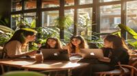 AI Image: tempat nongkrong bekasi illustration