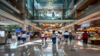 AI Image: xxi mega mall bekasi illustration