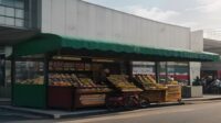 AI Image: pakuwon mall bekasi illustration